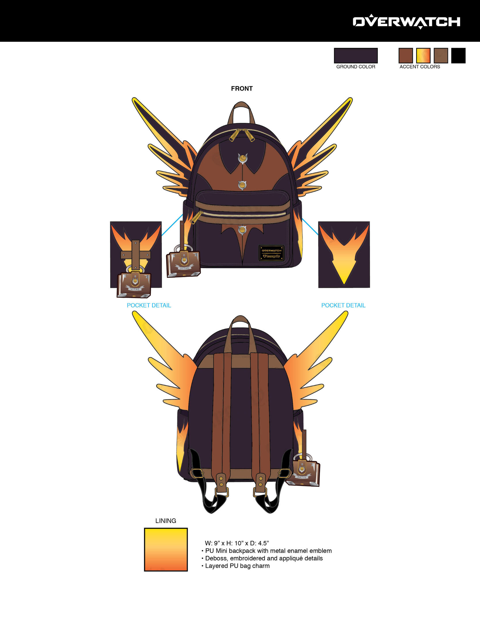 Witch Mercy Backpack